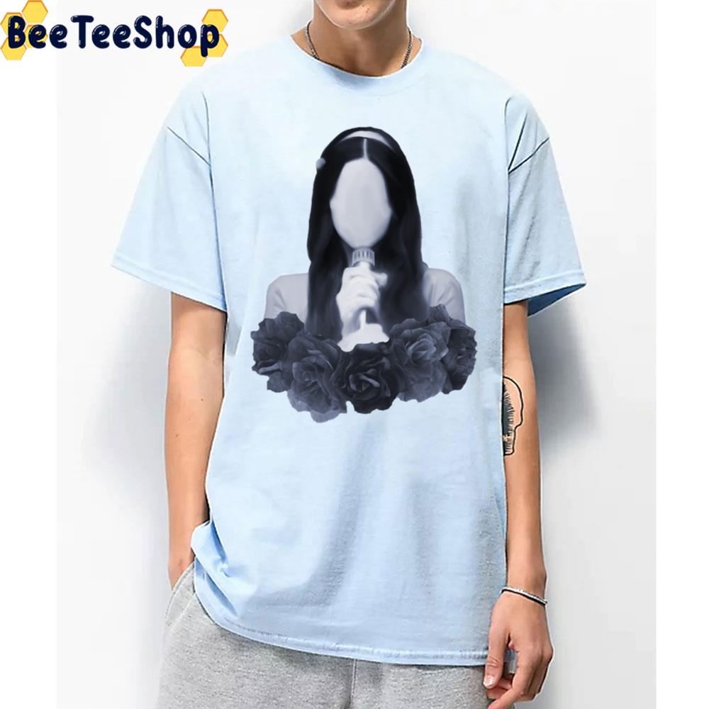 Black White Art Lana Del Rey Minimalist Unisex T-Shirt Black White Art Lana Del Rey Minimalist Unisex T-Shirt