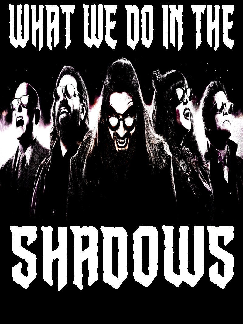 Black White Art What We Do In The Shadows Halloween Unisex T-Shirt Black White Art What We Do In The Shadows Halloween Unisex T-Shirt