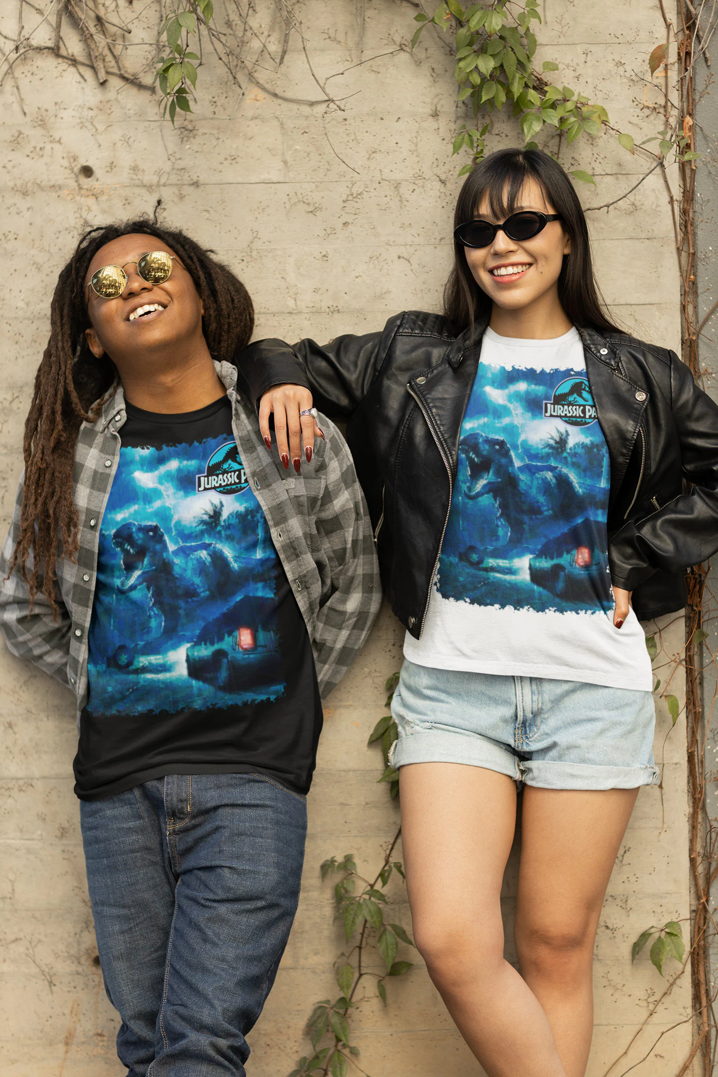 Blue Art Jurassic Park Movie Halloween Unisex T-Shirt Blue Art Jurassic Park Movie Halloween Unisex T-Shirt