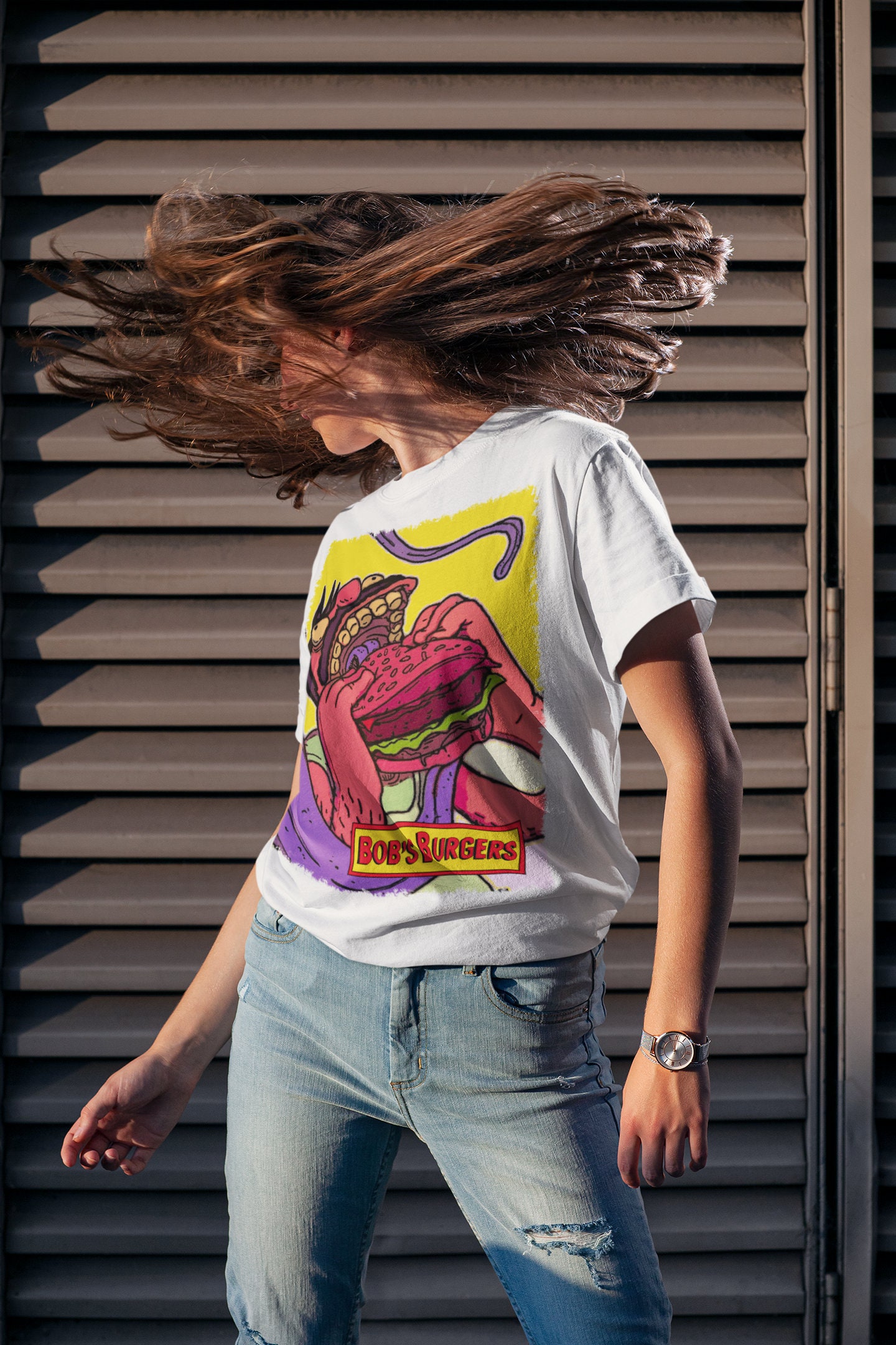 Bob's Burgers Retro Art Halloween Unisex T-Shirt Bob's Burgers Retro Art Halloween Unisex T-Shirt