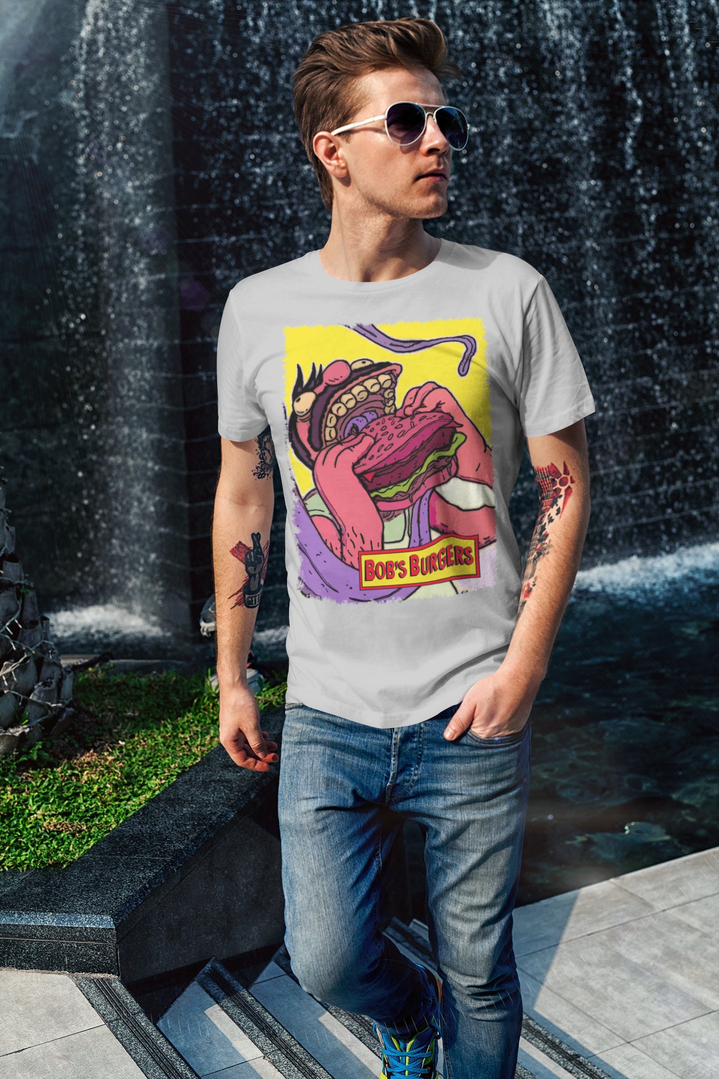 Bob's Burgers Retro Art Halloween Unisex T-Shirt Bob's Burgers Retro Art Halloween Unisex T-Shirt