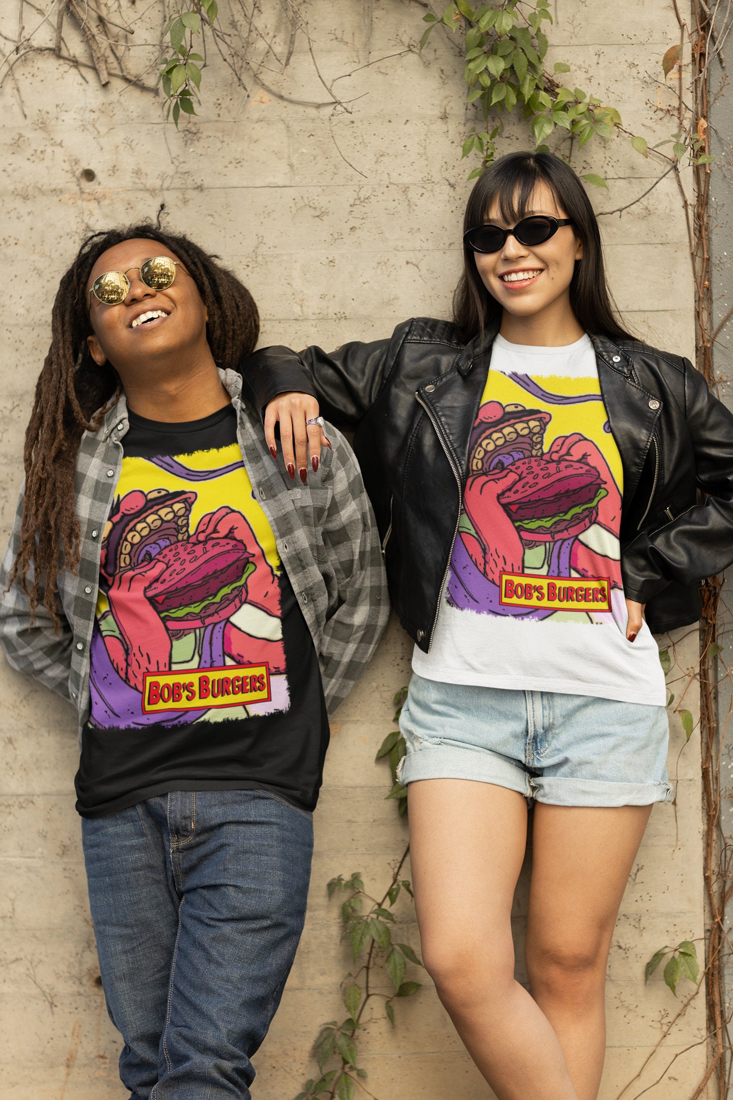Bob's Burgers Retro Art Halloween Unisex T-Shirt Bob's Burgers Retro Art Halloween Unisex T-Shirt