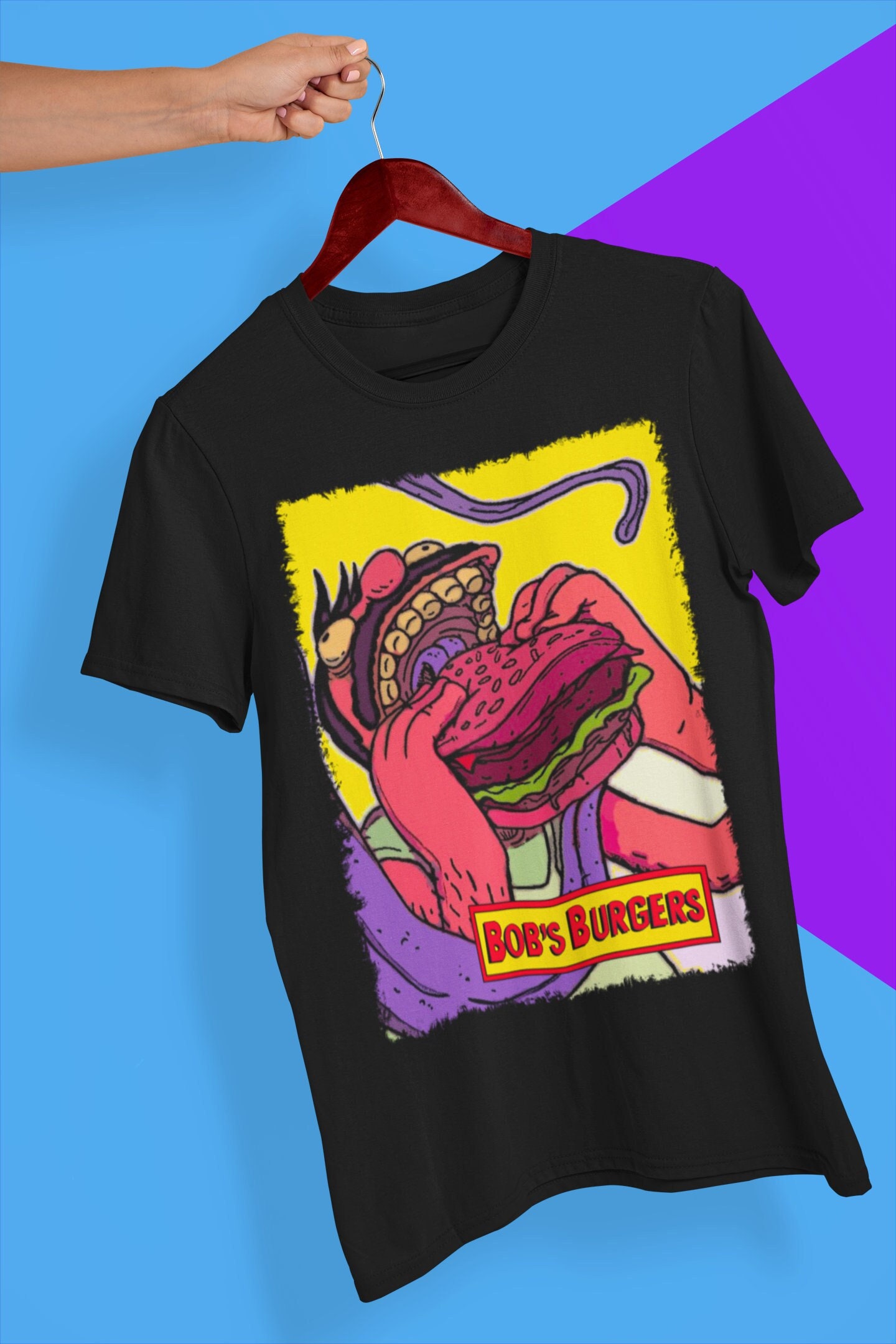Bob's Burgers Retro Art Halloween Unisex T-Shirt Bob's Burgers Retro Art Halloween Unisex T-Shirt