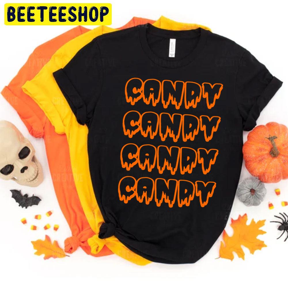 Candy Trick Or Treat Halloween Unisex T-Shirt Candy Trick Or Treat Halloween Unisex T-Shirt