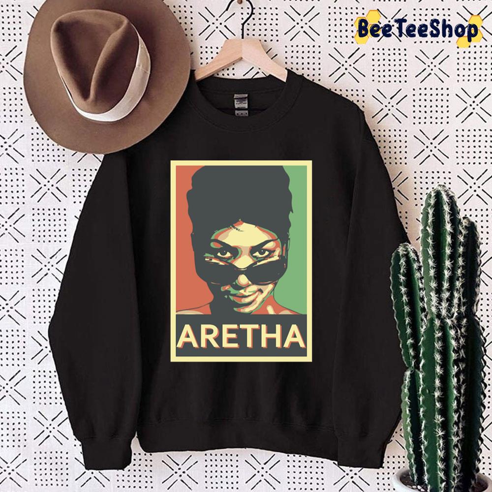 Caolor Retro Aretha Franklin Unisex Sweatshirt Caolor Retro Aretha Franklin Unisex Sweatshirt