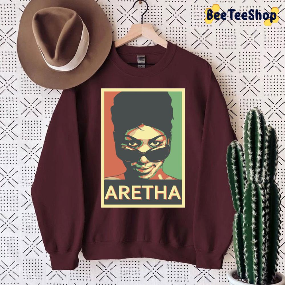 Caolor Retro Aretha Franklin Unisex Sweatshirt Caolor Retro Aretha Franklin Unisex Sweatshirt