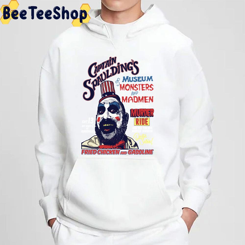 Captain Spaulding's Museum Of Monsters And Madmen Unisex T-Shirt Captain Spaulding's Museum Of Monsters And Madmen Unisex T-Shirt