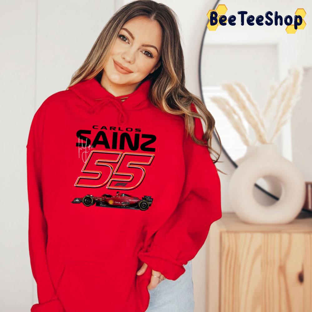 Carlos Sainz 55 F1 Team Racing Unisex T-Shirt Carlos Sainz 55 F1 Team Racing Unisex T-Shirt