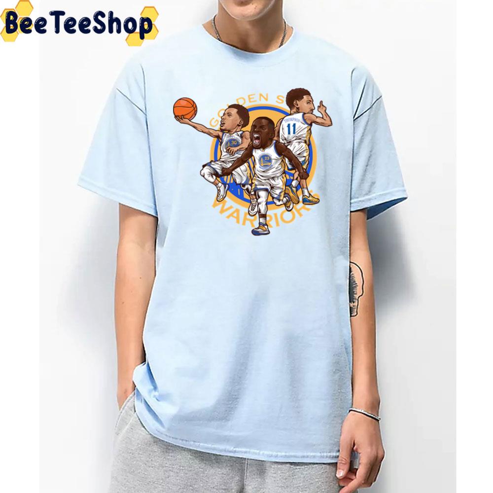 Cartoon Art Draymond Green And Splash Brother Unisex T-Shirt Cartoon Art Draymond Green And Splash Brother Unisex T-Shirt