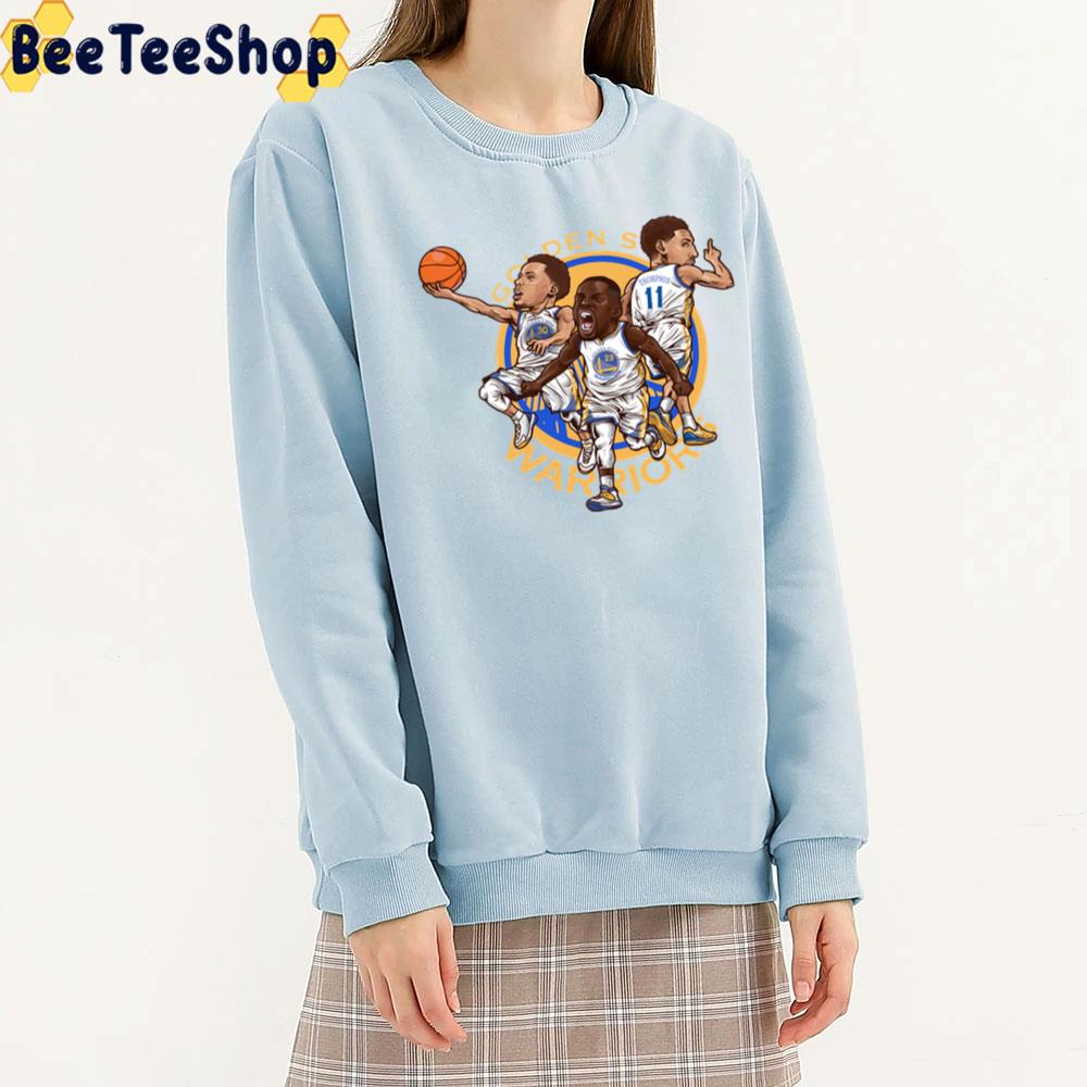 Cartoon Art Draymond Green And Splash Brother Unisex T-Shirt Cartoon Art Draymond Green And Splash Brother Unisex T-Shirt