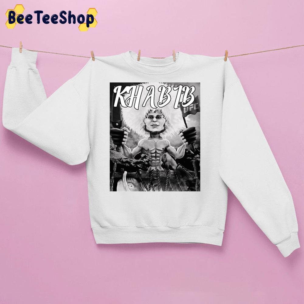 Cartoon Art Khabib Abdulmanapovich Nurmagomedov Unisex Sweatshirt Cartoon Art Khabib Abdulmanapovich Nurmagomedov Unisex Sweatshirt