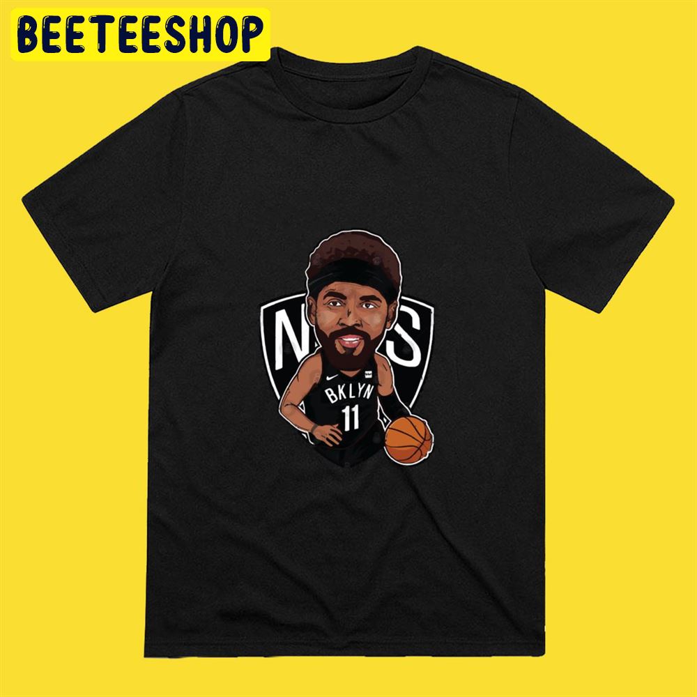 Cartoon Art Kyrie Irving Brooklyn Nets 2022 Basketball Unisex T-Shirt Cartoon Art Kyrie Irving Brooklyn Nets 2022 Basketball Unisex T-Shirt