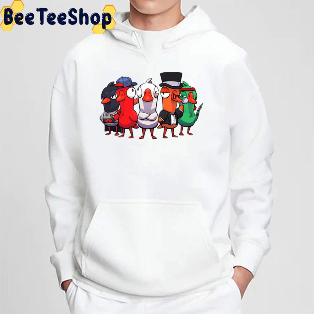 Characters Goose Goose Duck Game Unisex T-Shirt Characters Goose Goose Duck Game Unisex T-Shirt