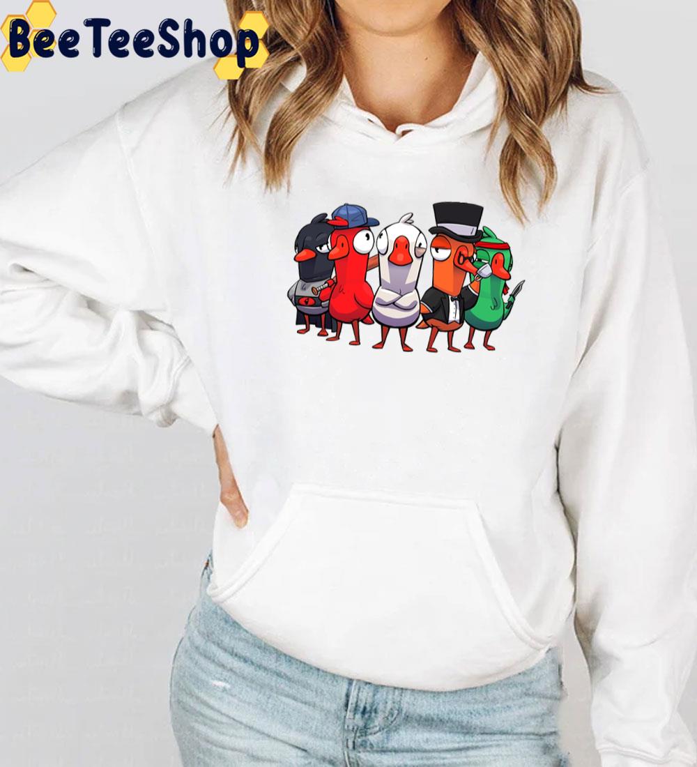Characters Goose Goose Duck Game Unisex T-Shirt Characters Goose Goose Duck Game Unisex T-Shirt