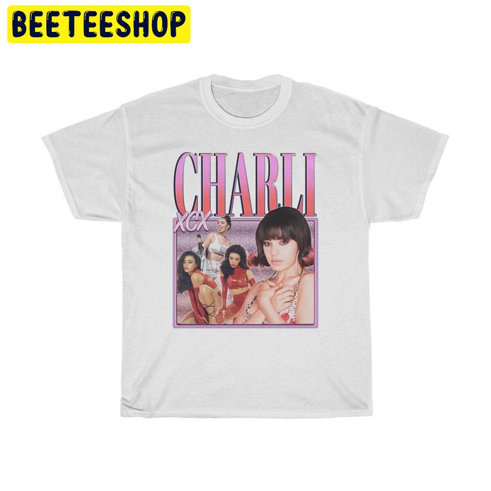 Charli Xcx Homage Retro Vintage Art Unisex T-Shirt Charli Xcx Homage Retro Vintage Art Unisex T-Shirt