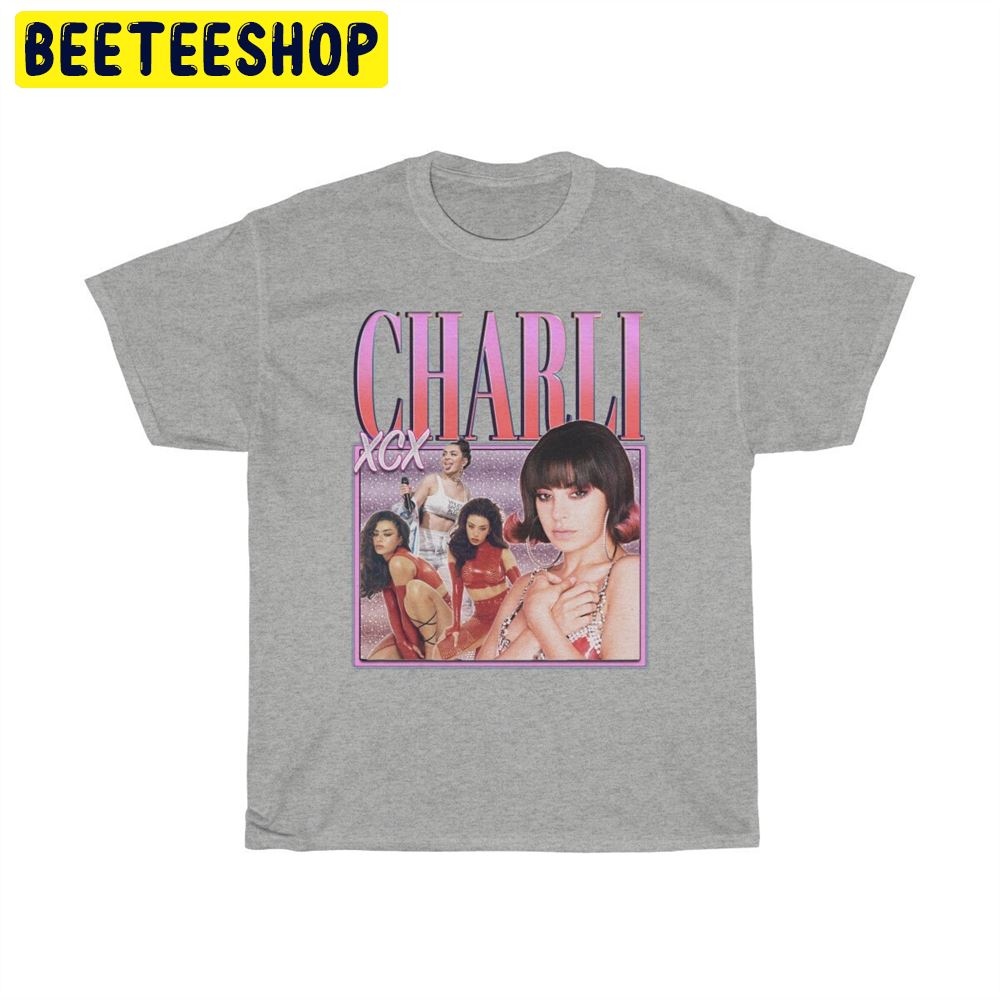 Charli Xcx Homage Retro Vintage Art Unisex T-Shirt Charli Xcx Homage Retro Vintage Art Unisex T-Shirt