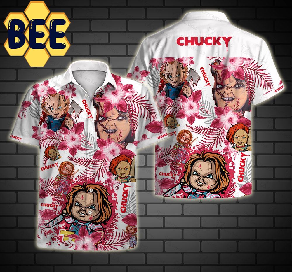 Chucky Horror Movie Halloween Hawaiian Shirt Chucky Horror Movie Halloween Hawaiian Shirt