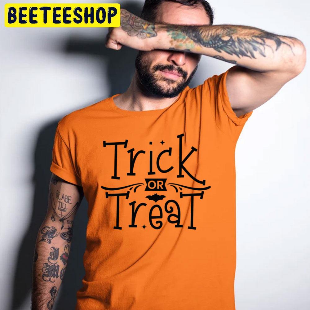 Classic Design Trick Or Treat Halloween Unisex T-Shirt Classic Design Trick Or Treat Halloween Unisex T-Shirt