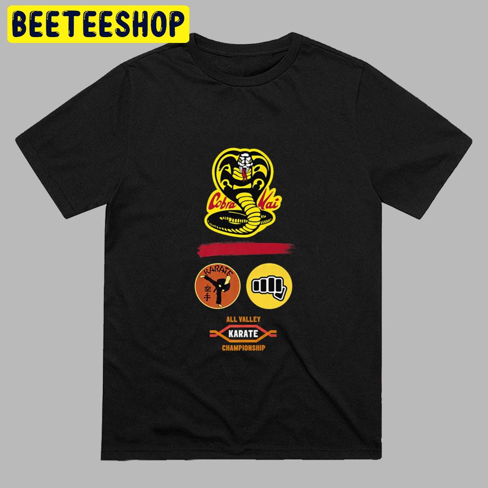 Cobra Kai Season 5 All Valley Logo Competition Unisex T-Shirt Cobra Kai Season 5 All Valley Logo Competition Unisex T-Shirt