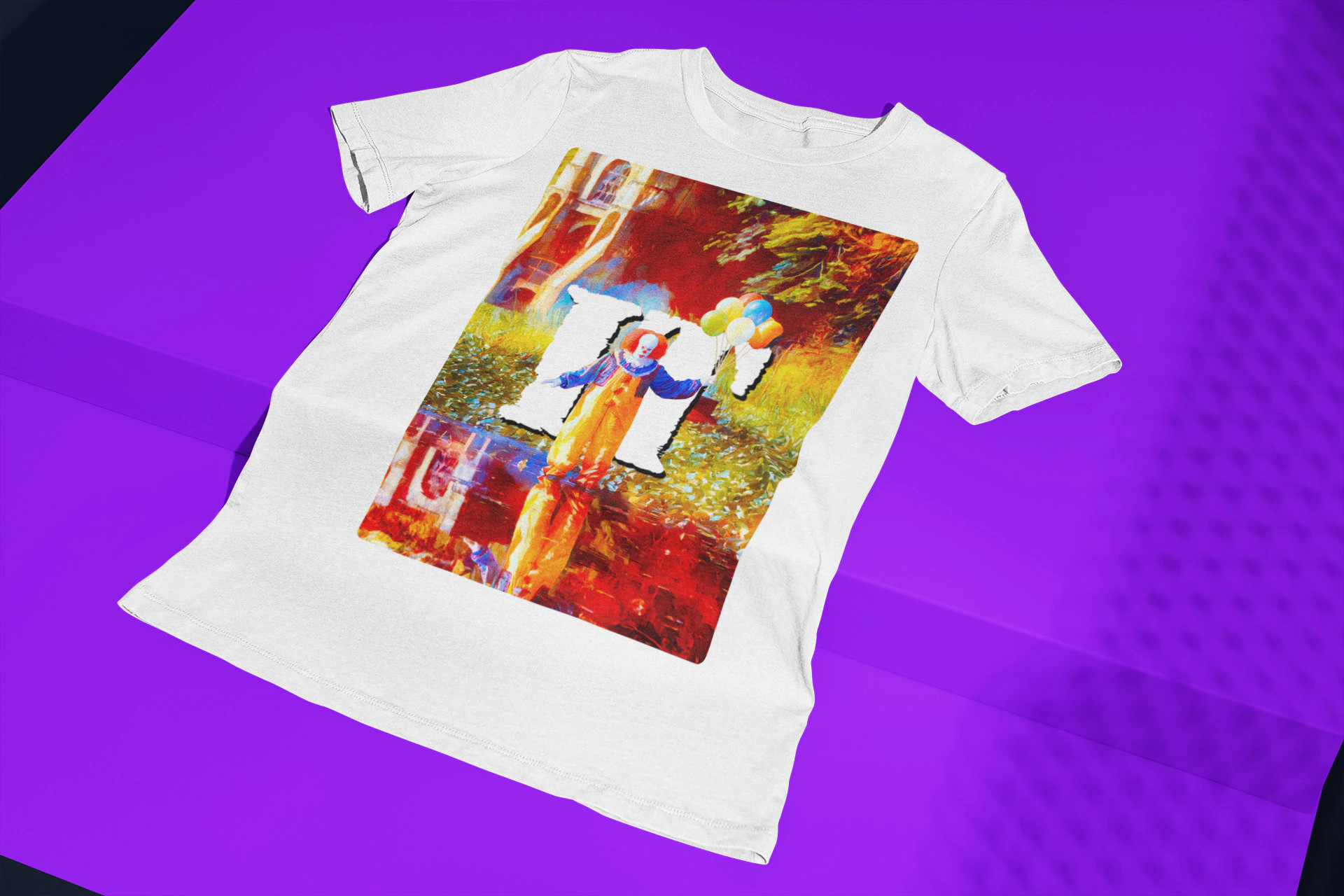 Colorfull Stephen King's It Movie Halloween Unisex T-Shirt Colorfull Stephen King's It Movie Halloween Unisex T-Shirt