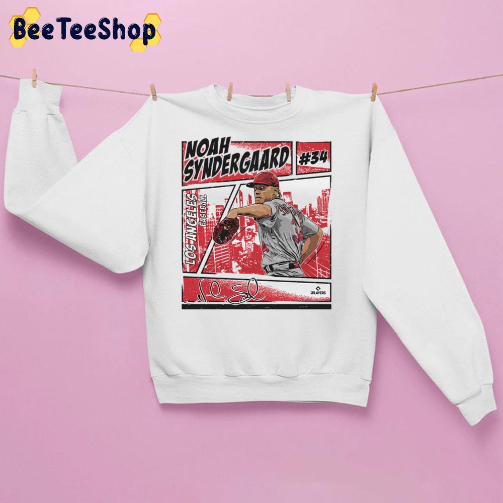 Comic Noah Syndergaard Los Angeles Angels Baseball Unisex Sweatshirt Comic Noah Syndergaard Los Angeles Angels Baseball Unisex Sweatshirt