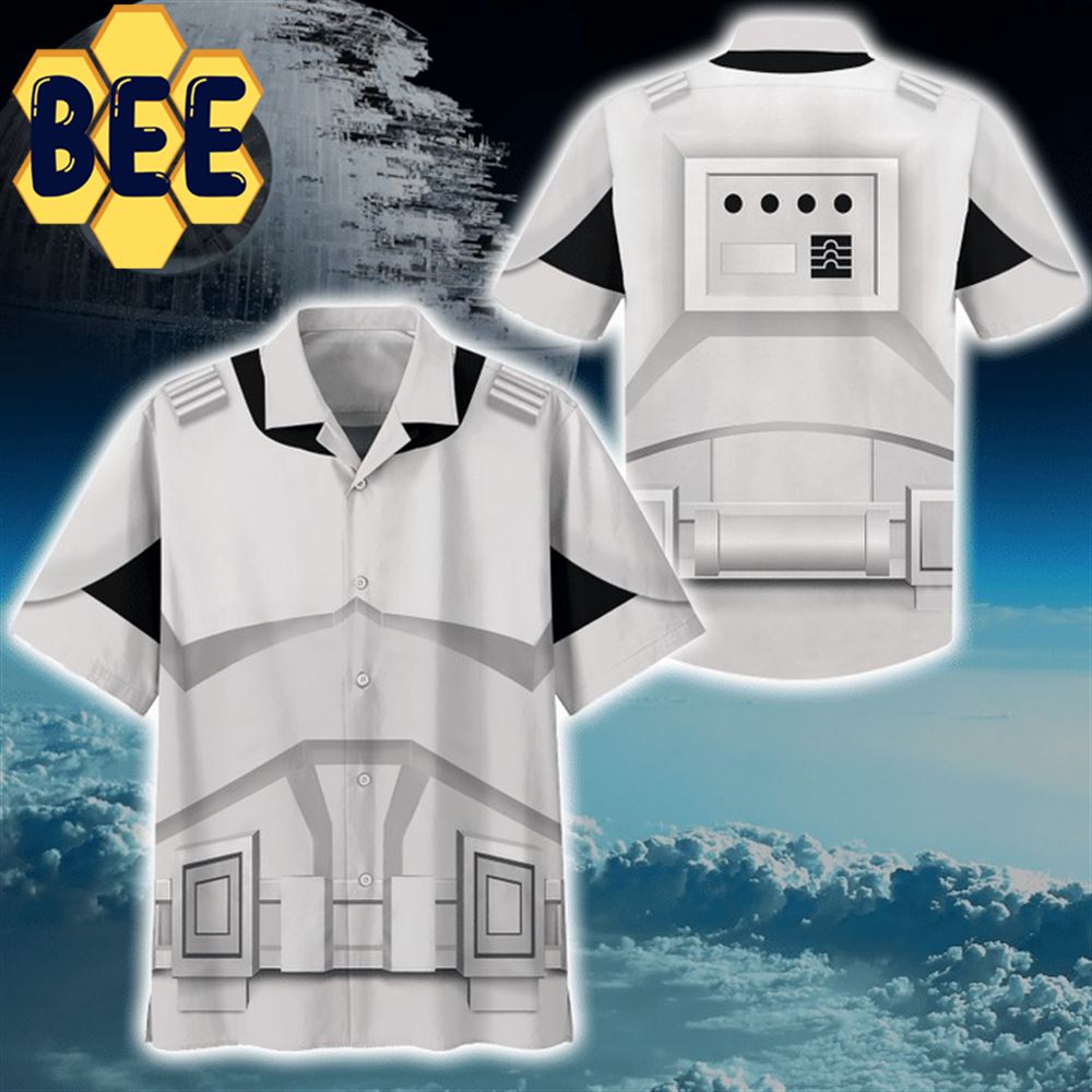 Cosplay Stomstroper SW Movie Halloween Hawaiian Shirt Cosplay Stomstroper SW Movie Halloween Hawaiian Shirt