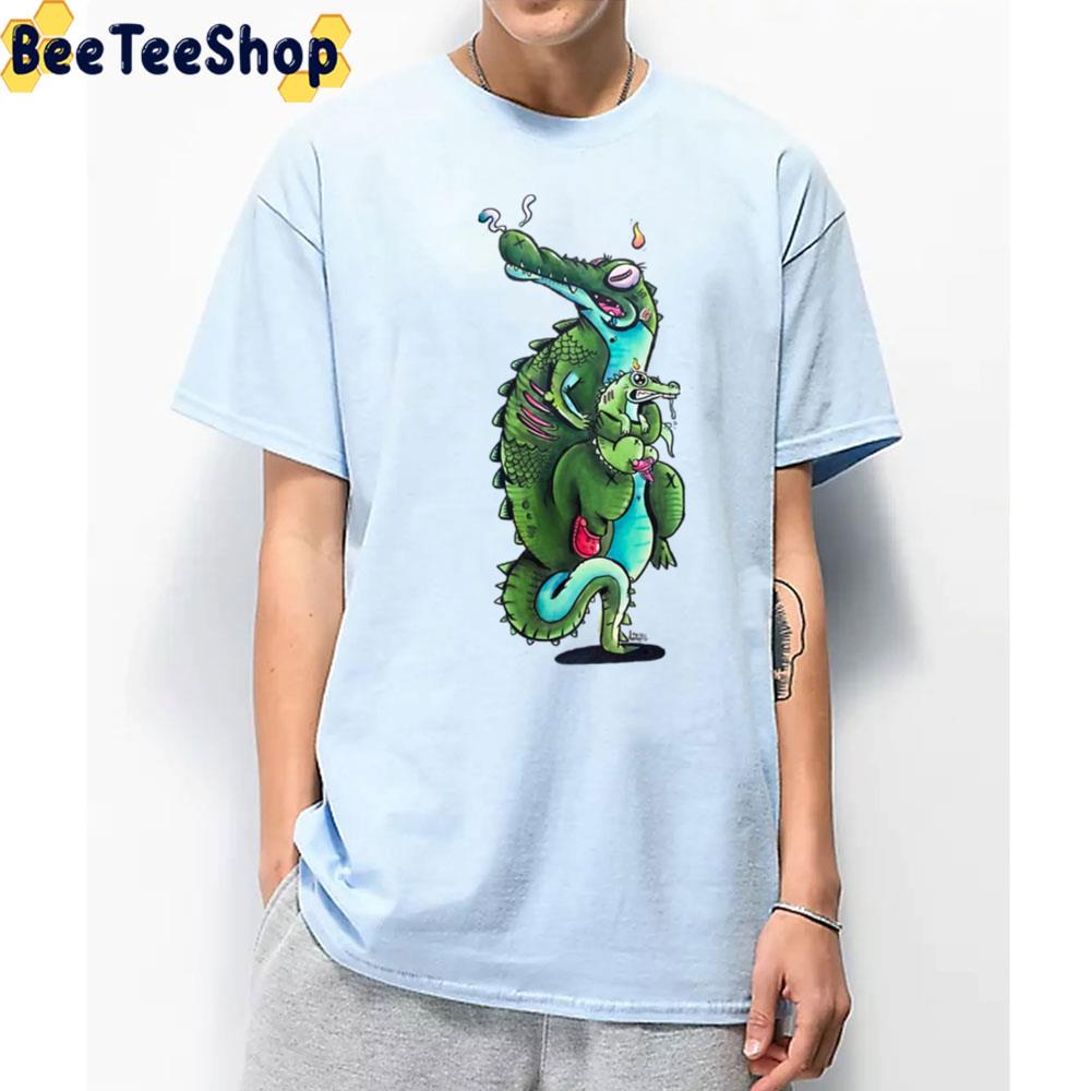 Crocodile Art Unisex T-Shirt Crocodile Art Unisex T-Shirt