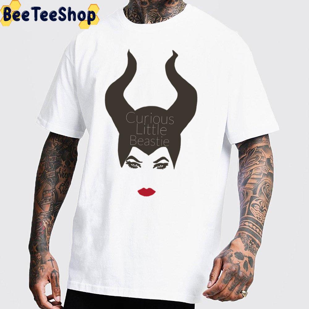 Curious Little Beastie Art Angelina Jolie Unisex T-Shirt Curious Little Beastie Art Angelina Jolie Unisex T-Shirt