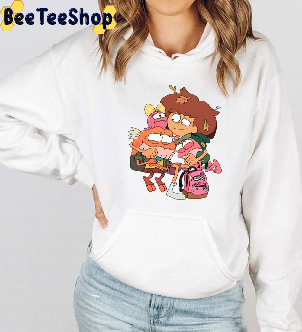 Cute Anne And Plantar Family Amphibia Hug Unisex T-Shirt Cute Anne And Plantar Family Amphibia Hug Unisex T-Shirt
