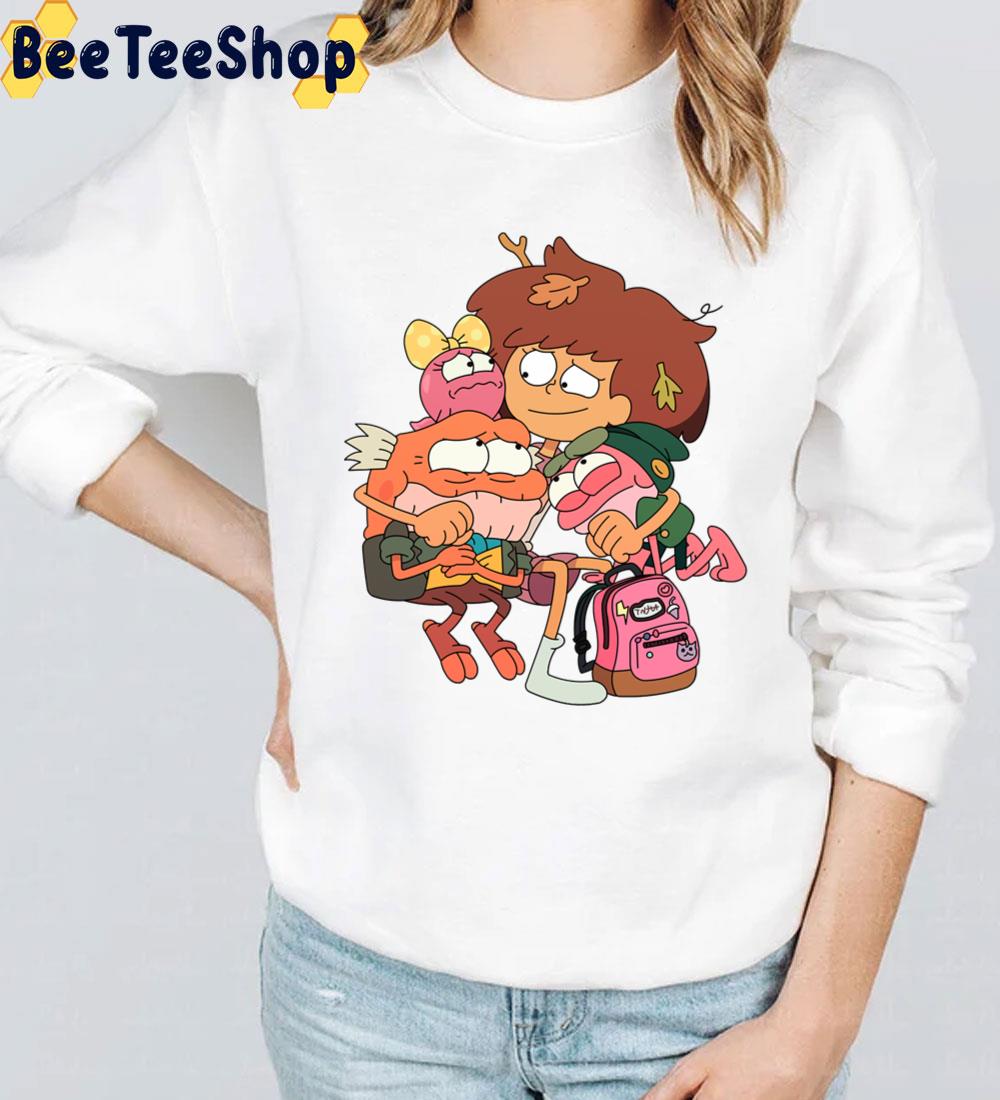 Cute Anne And Plantar Family Amphibia Hug Unisex T-Shirt Cute Anne And Plantar Family Amphibia Hug Unisex T-Shirt