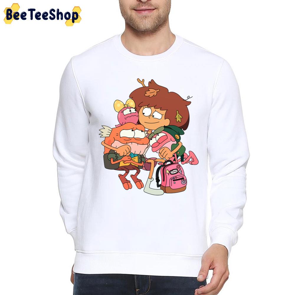 Cute Anne And Plantar Family Amphibia Hug Unisex T-Shirt Cute Anne And Plantar Family Amphibia Hug Unisex T-Shirt