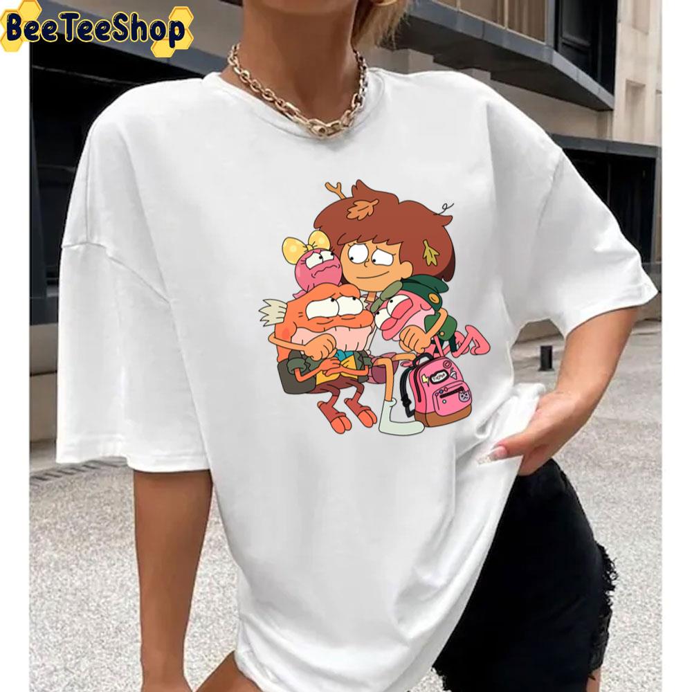 Cute Anne And Plantar Family Amphibia Hug Unisex T-Shirt Cute Anne And Plantar Family Amphibia Hug Unisex T-Shirt