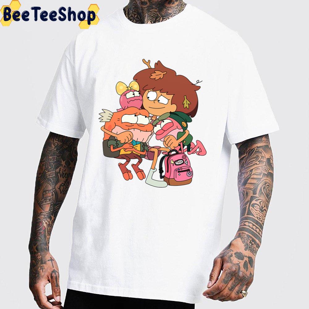 Cute Anne And Plantar Family Amphibia Hug Unisex T-Shirt Cute Anne And Plantar Family Amphibia Hug Unisex T-Shirt
