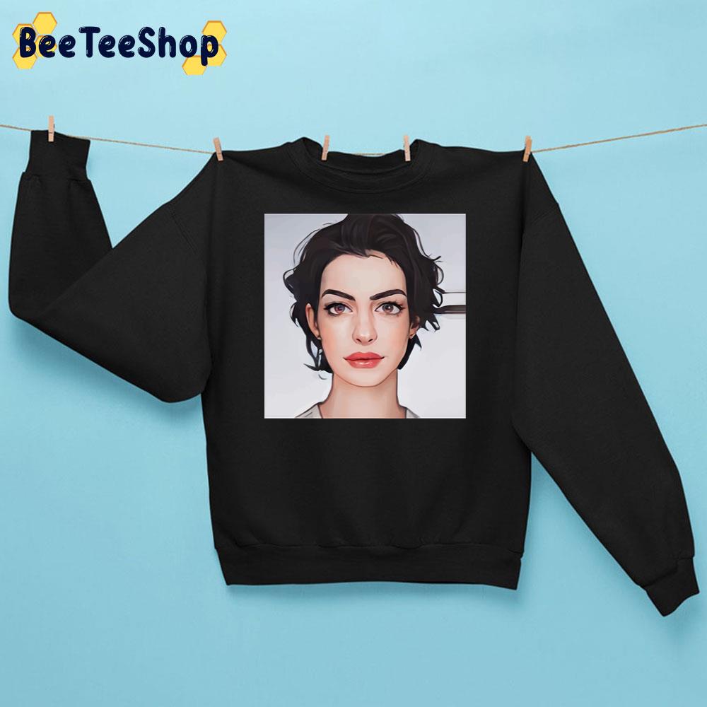 Cute Anne Hathaway Unisex Sweatshirt Cute Anne Hathaway Unisex Sweatshirt