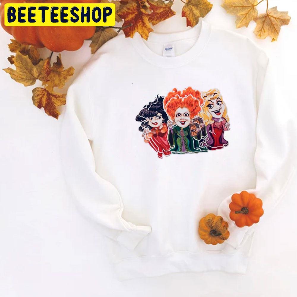 Cute Cartoon Art Hocus Pocus Halloween Unisex T-Shirt Cute Cartoon Art Hocus Pocus Halloween Unisex T-Shirt