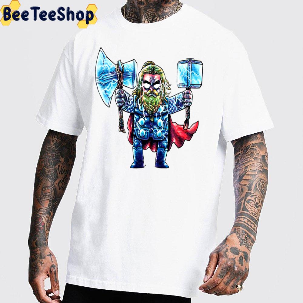 Cute Cartoon Art Thor Love And Thunder Unisex T-Shirt Cute Cartoon Art Thor Love And Thunder Unisex T-Shirt
