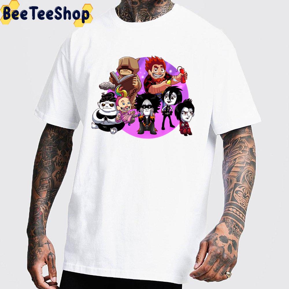 Cute Chibi Characters The Sandman Unisex T-Shirt Cute Chibi Characters The Sandman Unisex T-Shirt