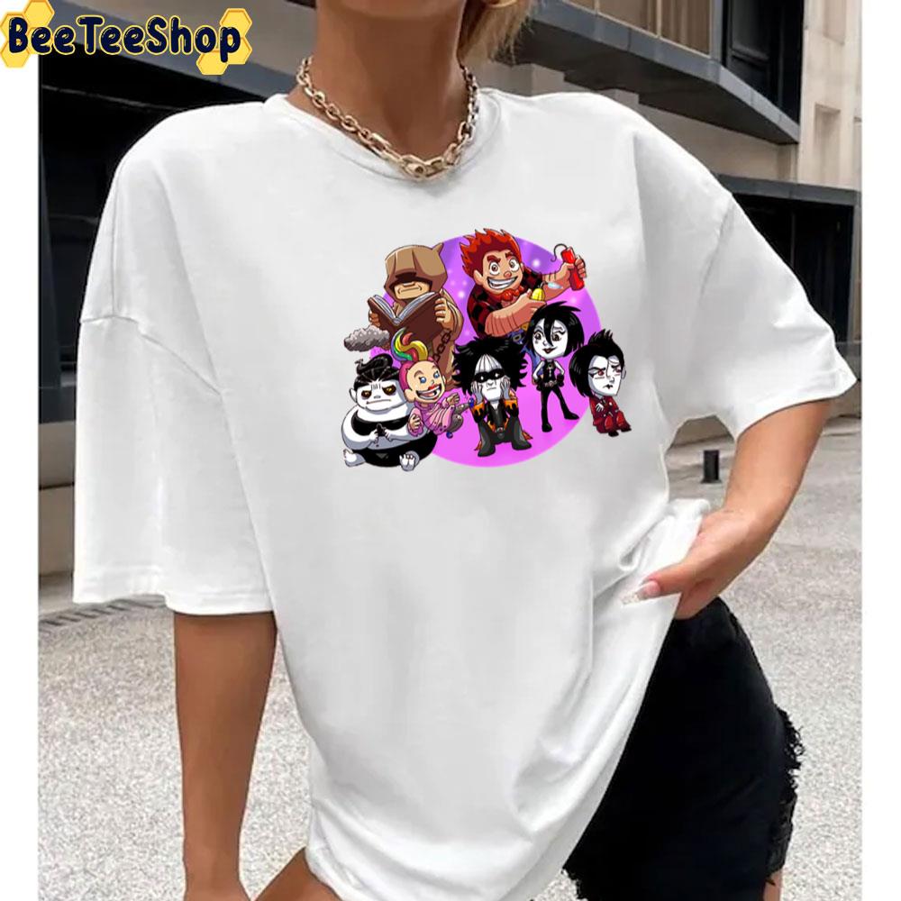 Cute Chibi Characters The Sandman Unisex T-Shirt Cute Chibi Characters The Sandman Unisex T-Shirt