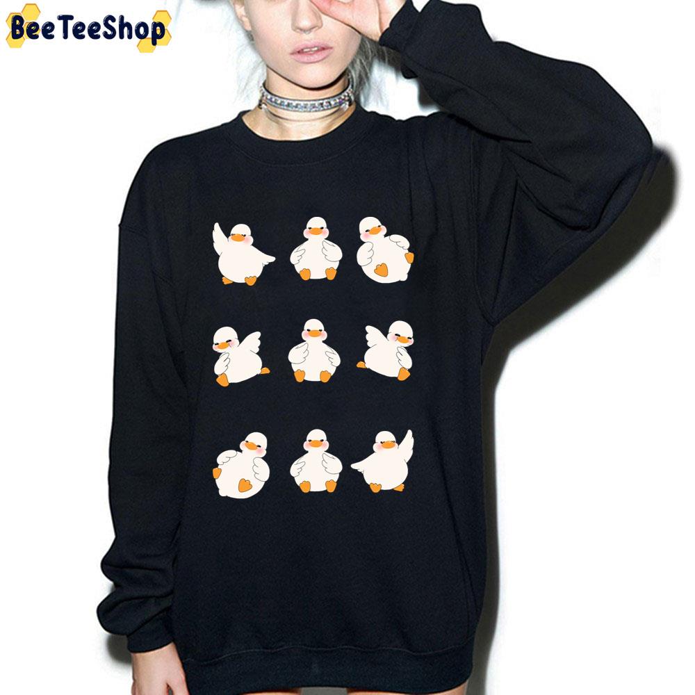 Cute Cute Duck Goose With Knife Untitled Goose Goose Duck Game Unisex T-Shirt Cute Cute Duck Goose With Knife Untitled Goose Goose Duck Game Unisex T-Shirt