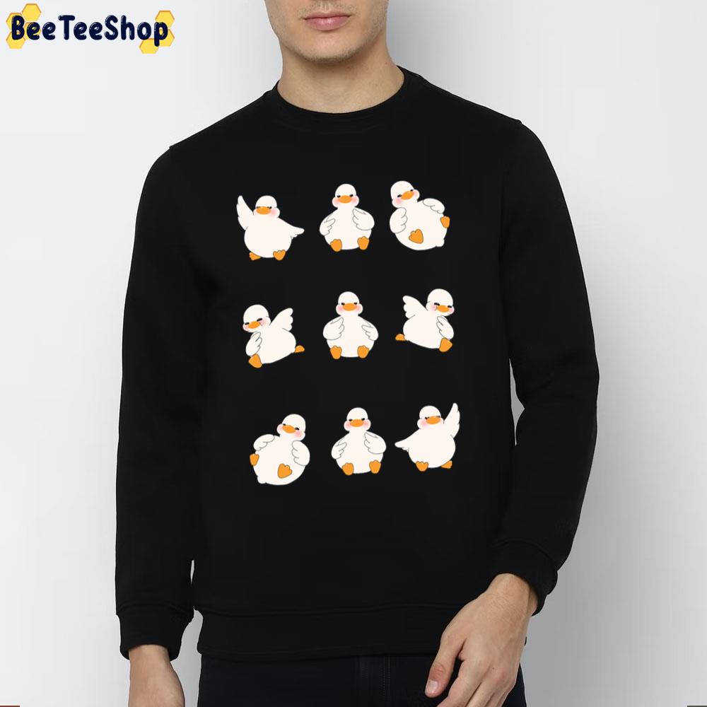 Cute Cute Duck Goose With Knife Untitled Goose Goose Duck Game Unisex T-Shirt Cute Cute Duck Goose With Knife Untitled Goose Goose Duck Game Unisex T-Shirt