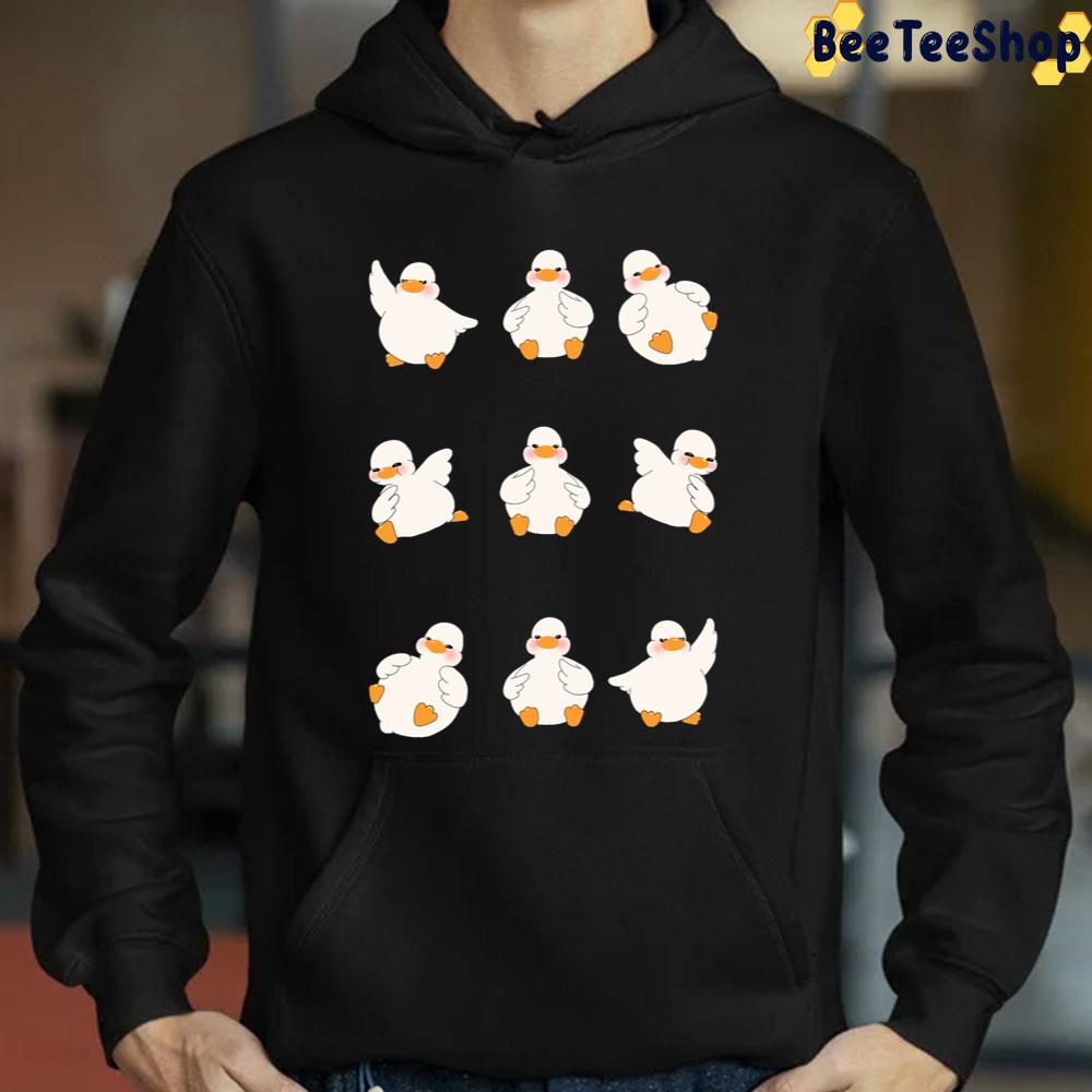 Cute Cute Duck Goose With Knife Untitled Goose Goose Duck Game Unisex T-Shirt Cute Cute Duck Goose With Knife Untitled Goose Goose Duck Game Unisex T-Shirt