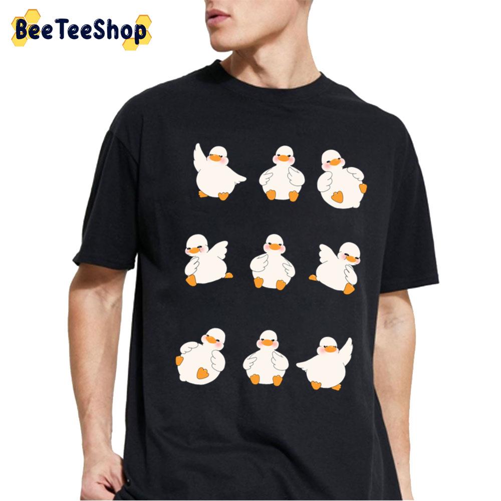 Cute Cute Duck Goose With Knife Untitled Goose Goose Duck Game Unisex T-Shirt Cute Cute Duck Goose With Knife Untitled Goose Goose Duck Game Unisex T-Shirt