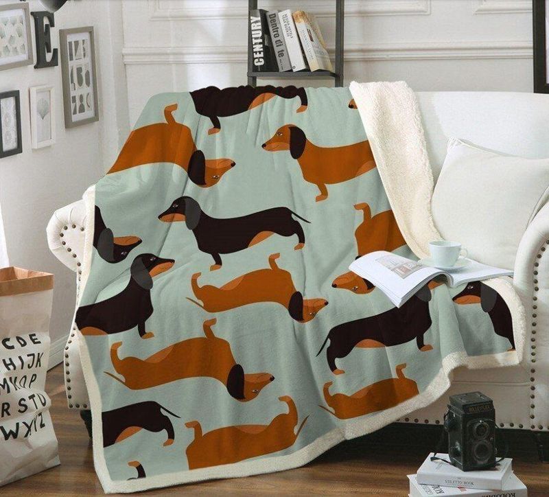 Dachshund Dog 1 Premium Comfy Sofa Throw Blanket Dachshund Dog 1 Premium Comfy Sofa Throw Blanket