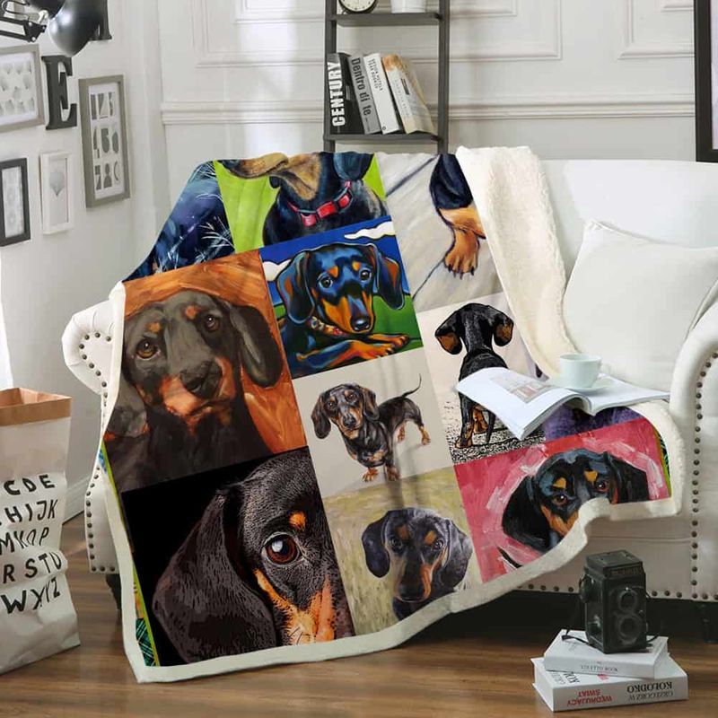 Dachshund Dog 2 Premium Comfy Sofa Throw Blanket Dachshund Dog 2 Premium Comfy Sofa Throw Blanket