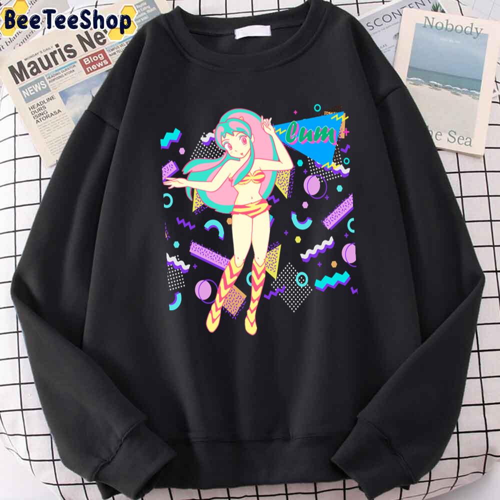 Dancing Lamu Kawaii Girl Urusei Yatsura Unisex T-Shirt Dancing Lamu Kawaii Girl Urusei Yatsura Unisex T-Shirt
