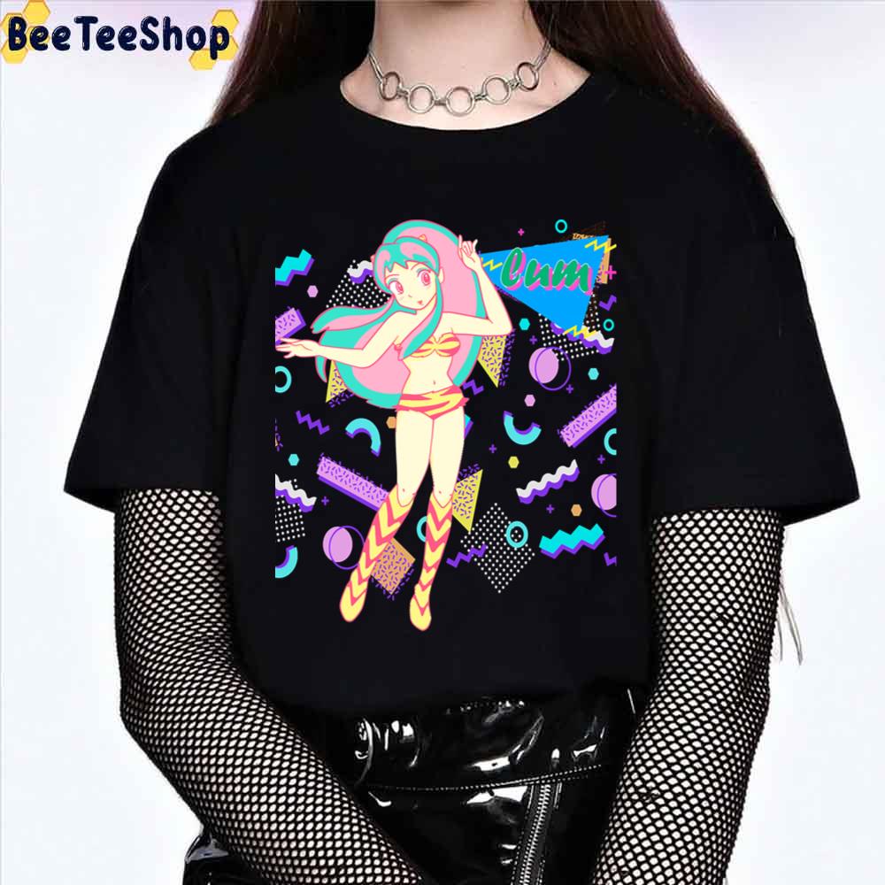 Dancing Lamu Kawaii Girl Urusei Yatsura Unisex T-Shirt Dancing Lamu Kawaii Girl Urusei Yatsura Unisex T-Shirt