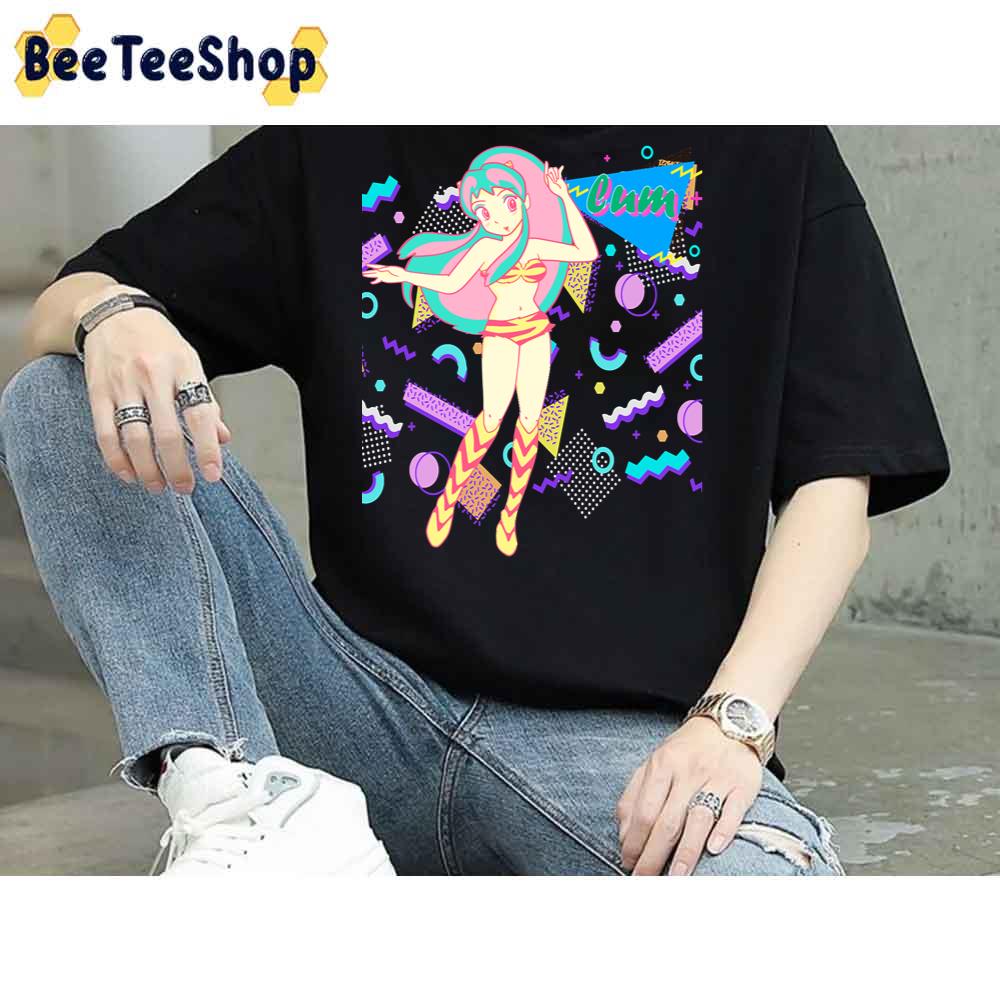 Dancing Lamu Kawaii Girl Urusei Yatsura Unisex T-Shirt Dancing Lamu Kawaii Girl Urusei Yatsura Unisex T-Shirt