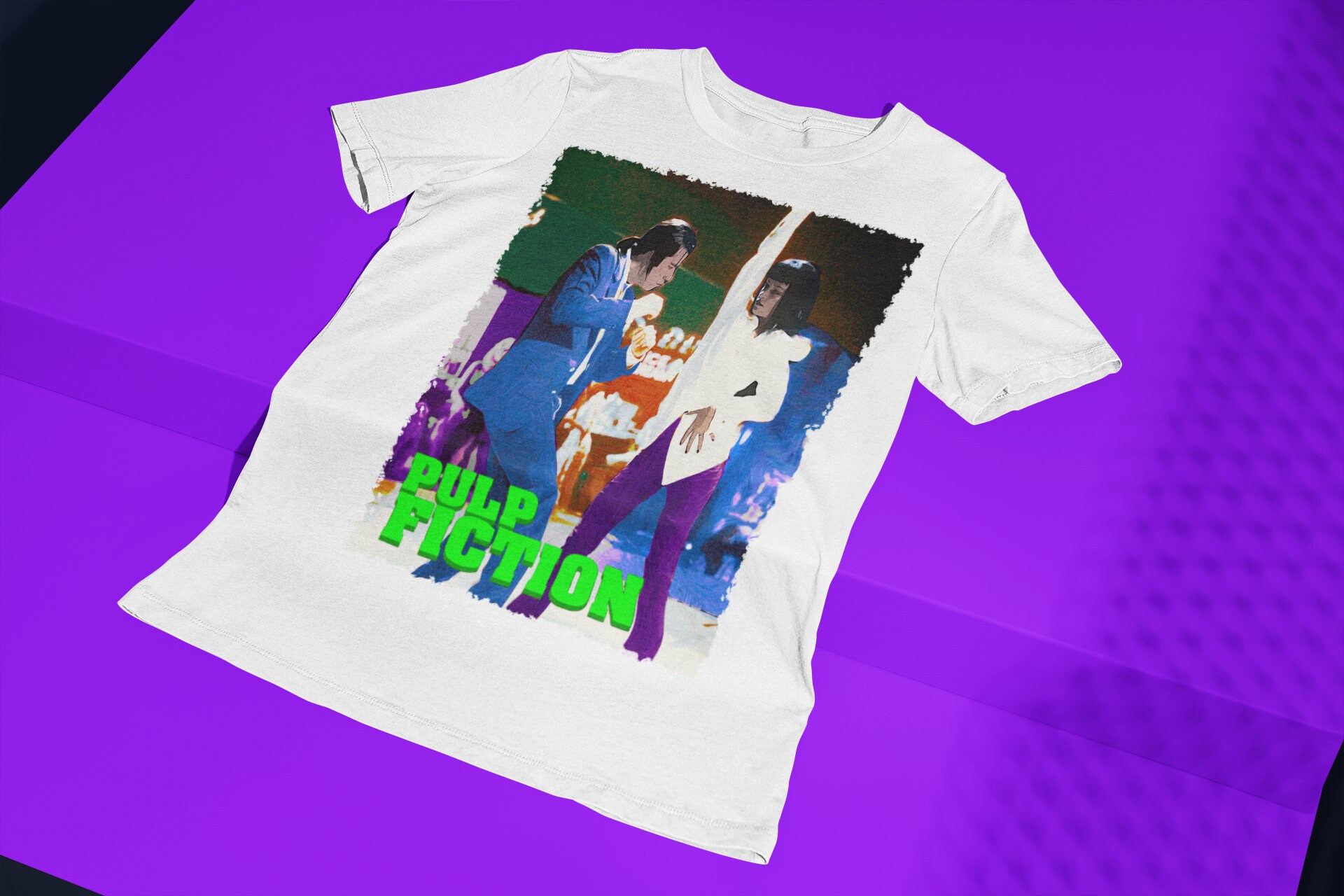 Dancing Pulp Fiction Halloween Unisex T-Shirt Dancing Pulp Fiction Halloween Unisex T-Shirt