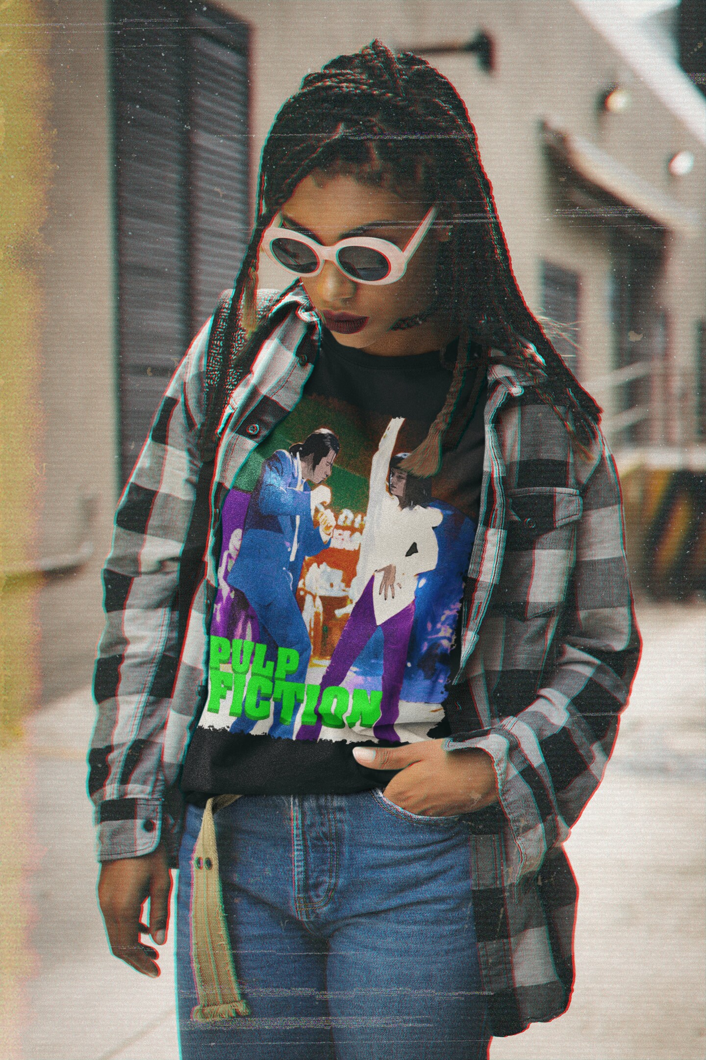 Dancing Pulp Fiction Halloween Unisex T-Shirt Dancing Pulp Fiction Halloween Unisex T-Shirt