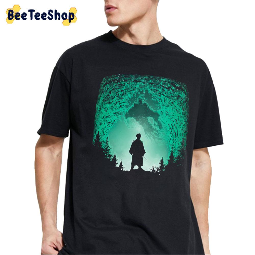 Dark Creature Green Art Unisex T-Shirt Dark Creature Green Art Unisex T-Shirt